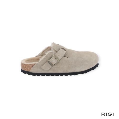 Birkenstock Slipper - Muil Taupe