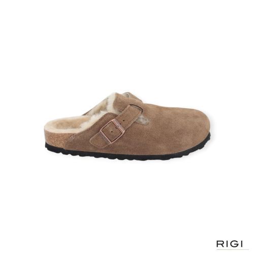 Birkenstock Slipper - Muil Licht Bruin