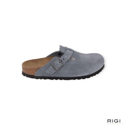 Birkenstock Slipper - Muil Licht blauw