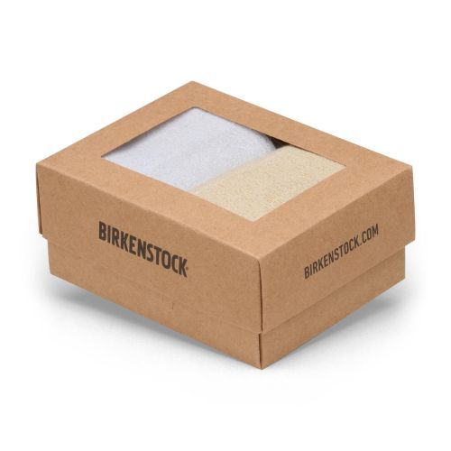 Birkenstock Cotton Rib 2 paar kousen in goud en zilver shining stof. Birkenstock Cotton Rib 2 paar kousen in goud en zilver shining stof.