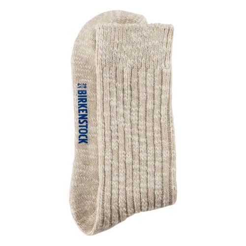 Birkenstock Cotton Slub sokken voor heren in beige. Birkenstock Cotton Slub sokken voor heren in beige.