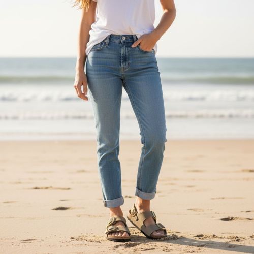 Birkenstock Milano Big Buckle slipper sandaal in taupe (tabacco brown) nubuk. Birkenstock Milano Big Buckle slipper sandaal in taupe (tabacco brown) nubuk.