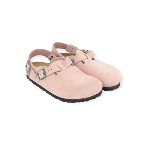 Birkenstock Tokio II slipper in roze voor dames. Birkenstock Tokio II slipper in roze voor dames.