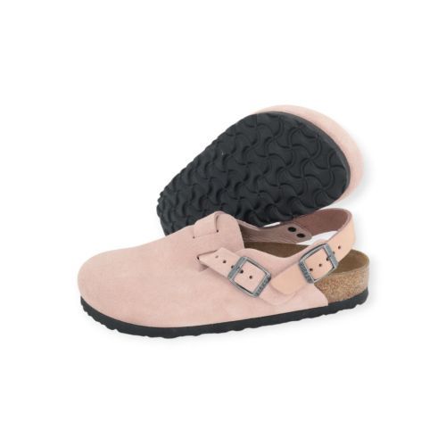 Birkenstock Tokio II slipper in roze voor dames. Birkenstock Tokio II slipper in roze voor dames.