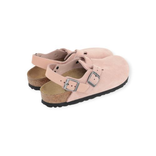 Birkenstock Tokio II slipper in roze voor dames. Birkenstock Tokio II slipper in roze voor dames.