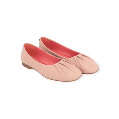 BlackRose Dory ballerina in roze leer. 