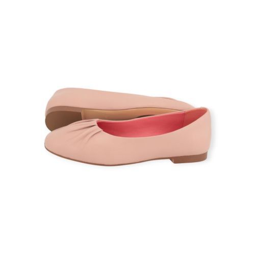BlackRose Dory ballerina in roze leer. 