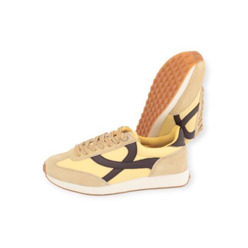 Boax Homerun 1031 sneaker voor dames in geel. 