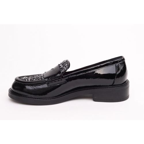 Bruglia Mocassins - Loafers Zwart dames (9111 - 9111) - Rigi