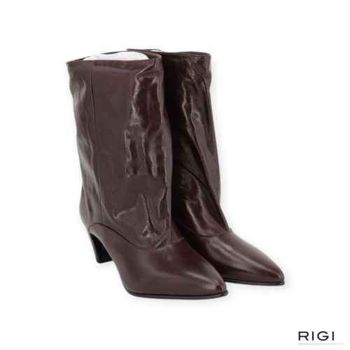 Bruno Premi B01101X enkellaars in bordeaux lakleer voor dames