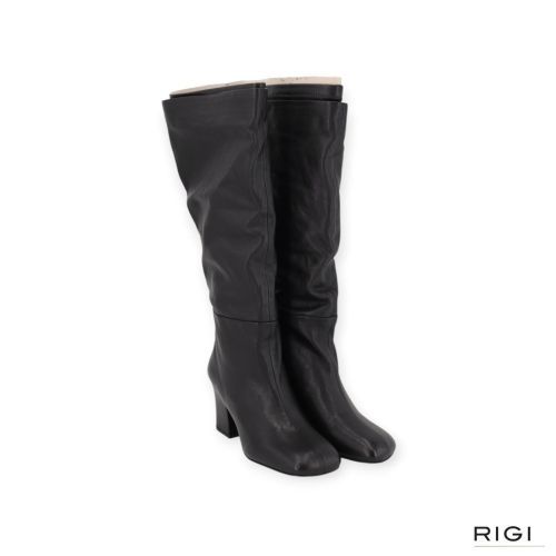 Bruno Premi B01804X laars in zwart leer voor dames. Bruno Premi B01804X laars in zwart leer voor dames.