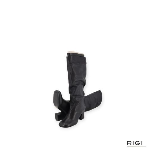 Bruno Premi B01804X laars in zwart leer voor dames. Bruno Premi B01804X laars in zwart leer voor dames.