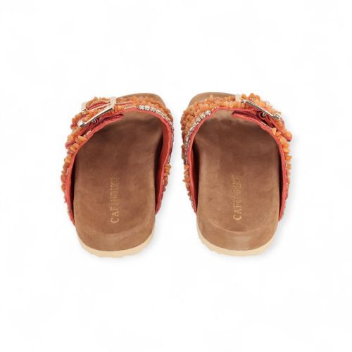 Cafè Noir Slipper - Muiltje  Oranje dames (GN9000 - GN9000) - Rigi