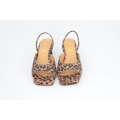 CTWLK - Catwalk Sandaal Leopard dames (Amalfi 38 - Amalfi 38) - Rigi