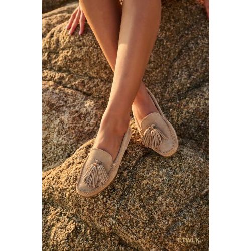 CTWLK - Catwalk Mocassins - Loafers Beige dames (Paula 03 - Paula 03) - Rigi