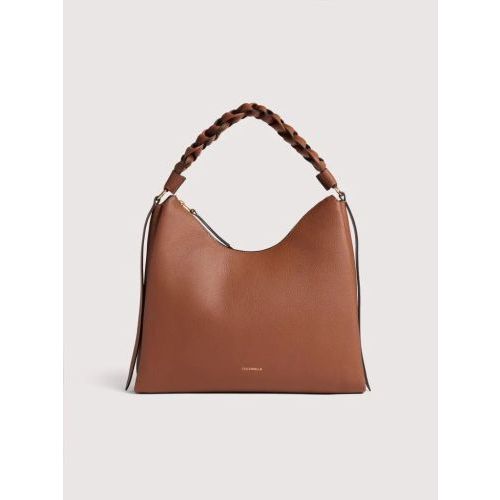 Coccinelle Hand- en schoudertas Cognac