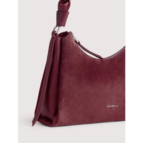 Coccinelle Hand- en schoudertas Bordeaux dames (Boheme Suede Bimaterial E1P6P130301 R52 - Boheme Suede Bimaterial E1P6P1) - Rigi