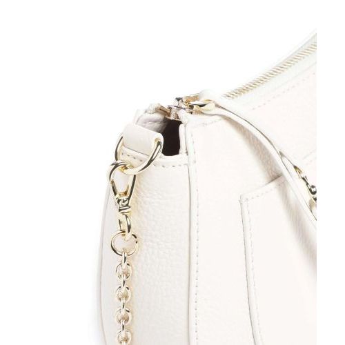 Crossbody Coccinelle C-Easy Mini voor dames in off wit pearl leer. Crossbody Coccinelle C-Easy Mini voor dames in off wit pearl leer.