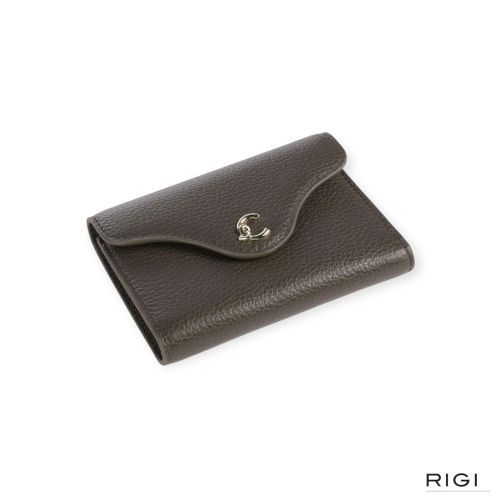 Coccinelle C-me E2SSL11D621 portemonnee in taupe leer voor dames. 