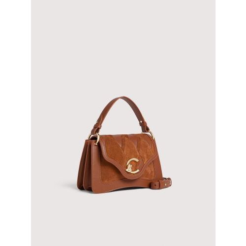 Coccinelle Hand- en schoudertas Cognac dames (Coccinelle C-Me N.GEO.PAT E1T1S180201 W1 - Coccinelle C-Me N.GEO.PAT E1T1) - Rigi