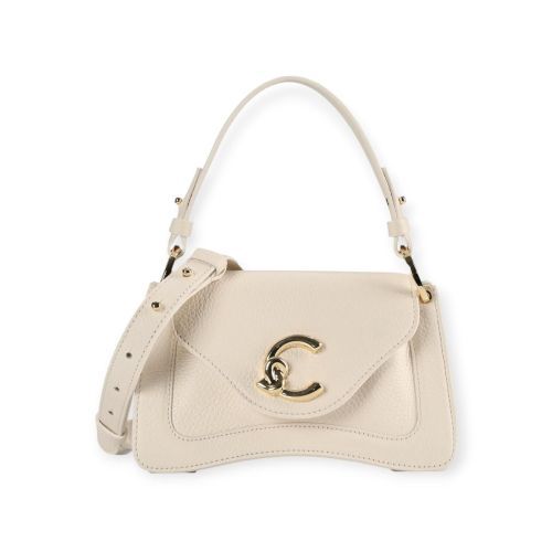 Coccinelle Hand- en schoudertas Off wit
