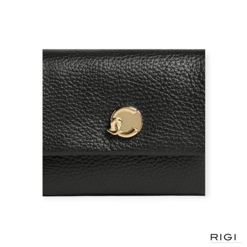 Coccinelle C-ME softy-E2TBM11G001 portemonnee in zwart leer voor dames-24080