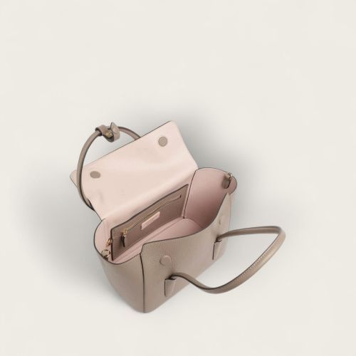 Coccinelle Hand- en schoudertas Taupe dames (Coccinelle Double Beat E1T8A180201 N59 - Coccinelle Double Beat E1T8A18) - Rigi