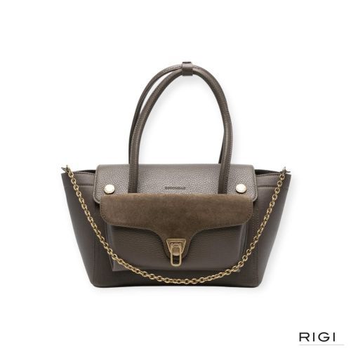 Coccinelle Hand- en schoudertas Taupe