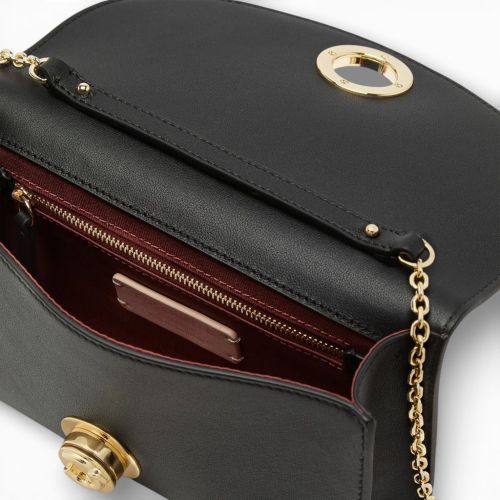 Coccinelle Nikla Smooth clutch in zwart leer voor dames. Coccinelle Nikla Smooth clutch in zwart leer voor dames.