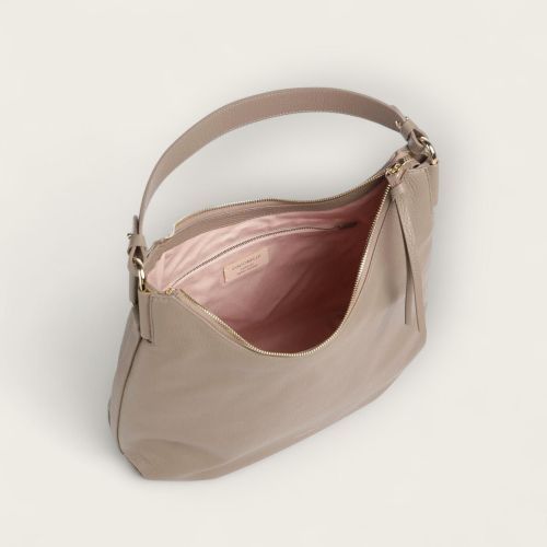 Coccinelle Hand- en schoudertas Taupe dames (Coccinelle Rebekka E1T95130101 N59 - Coccinelle Rebekka E1T95130101) - Rigi