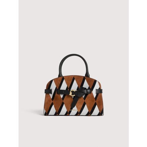 Coccinelle Hand- en schoudertas Cognac