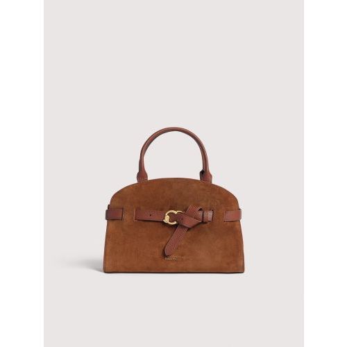 Coccinelle Hand- en schoudertas Cognac