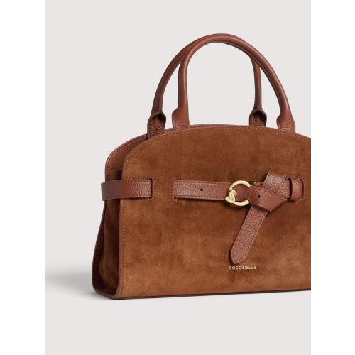 Coccinelle Hand- en schoudertas Cognac dames (Coccinelle Sabine Suede Bi E1TLB180201 W - Coccinelle Sabine Suede Bi E1T) - Rigi
