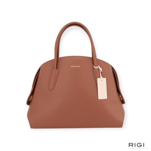 Coccinelle Hand- en schoudertas Cognac