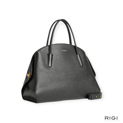 Coccinelle Tylde Soft E1V7N180201 handtas in zwart, noir gekorreld leer voor dames. Coccinelle Tylde Soft E1V7N180201 handtas in zwart, noir gekorreld leer voor dames.