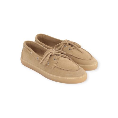 Copenhagen Studios mocassin CPH160 voor dames in zand suède.