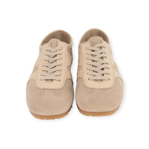 Copenhagen, CPH717 sneaker in zand suède voor dames. 