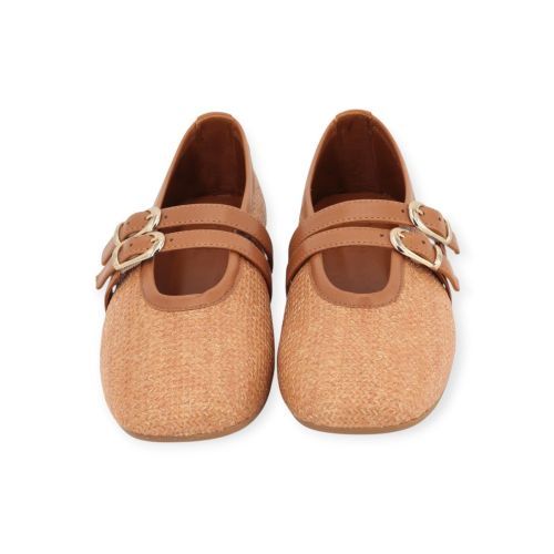 CTWLK - Catwalk clara dames ballerina in het cognac leer. CTWLK - Catwalk clara dames ballerina in het cognac leer.