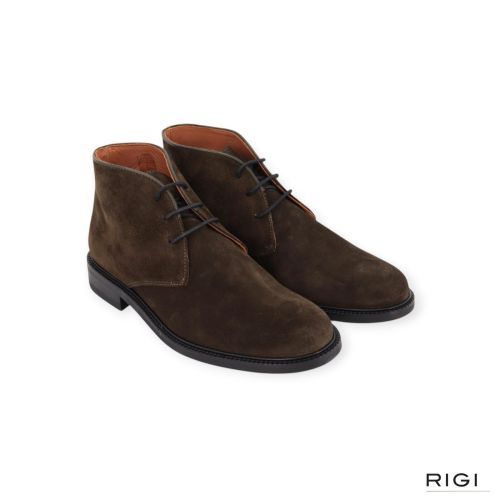 CTWLK Darthur M5 heren enkellaars in groen suede leer. CTWLK Darthur M5 heren enkellaars in groen suede leer.