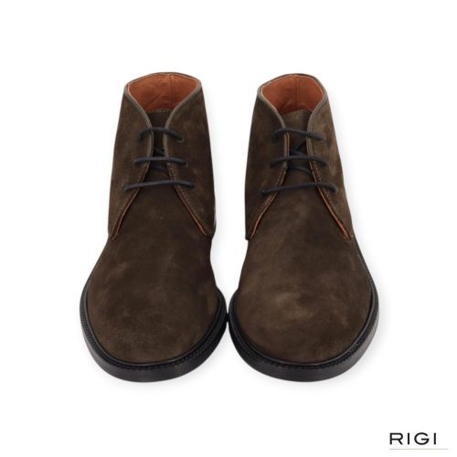CTWLK Darthur M5 heren enkellaars in groen suede leer. CTWLK Darthur M5 heren enkellaars in groen suede leer.