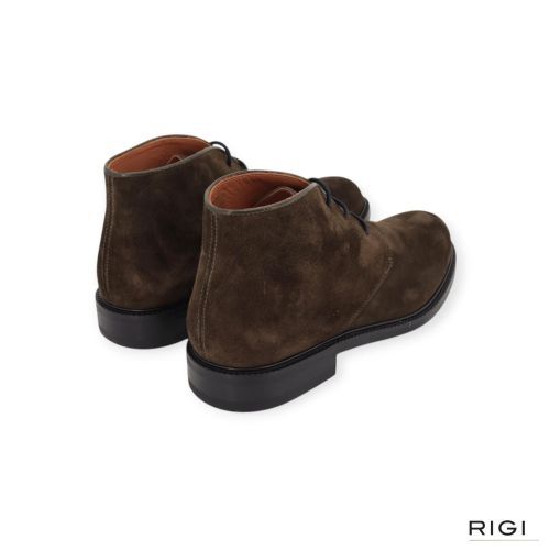 CTWLK Darthur M5 heren enkellaars in groen suede leer. CTWLK Darthur M5 heren enkellaars in groen suede leer.