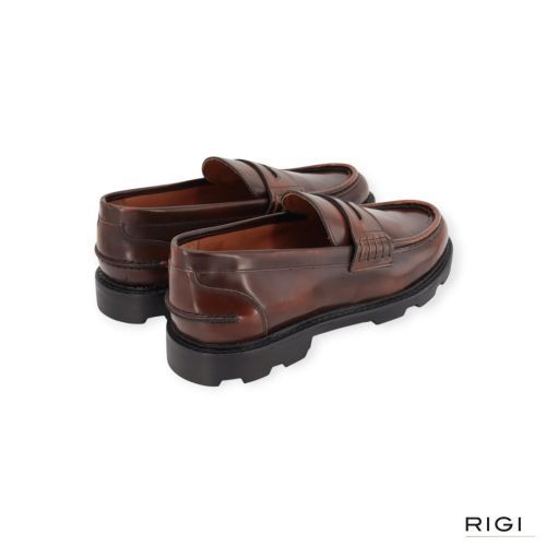 CTWLK Devito U4 heren mocassin in bruin - cognac leer. CTWLK Devito U4 heren mocassin in bruin - cognac leer.