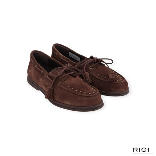 Catwalk, CTWLK Elowen mocassin in bruin suède voor dames. 