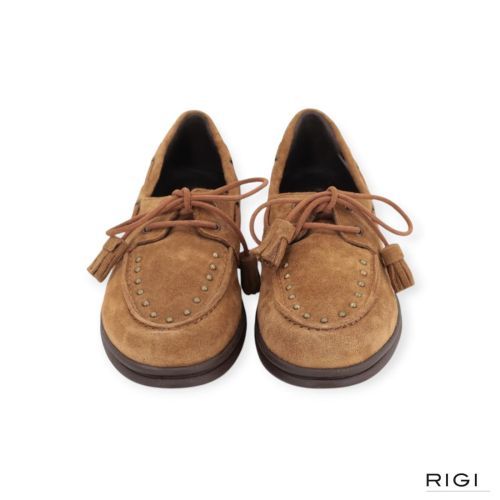 Catwalk, CTWLK Elowen mocassin in cognac suède voor dames. 