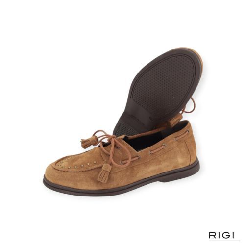Catwalk, CTWLK Elowen mocassin in cognac suède voor dames. 