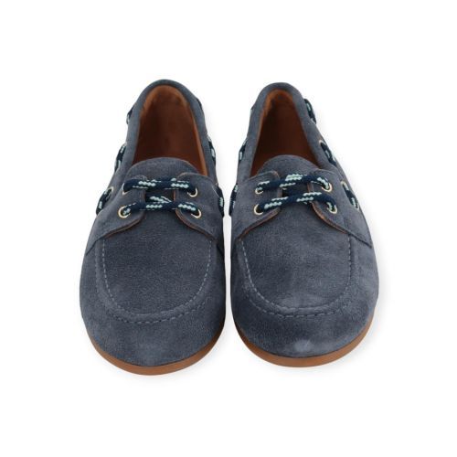 Catwalk Giraf mocassin in blauw suède voor dames.