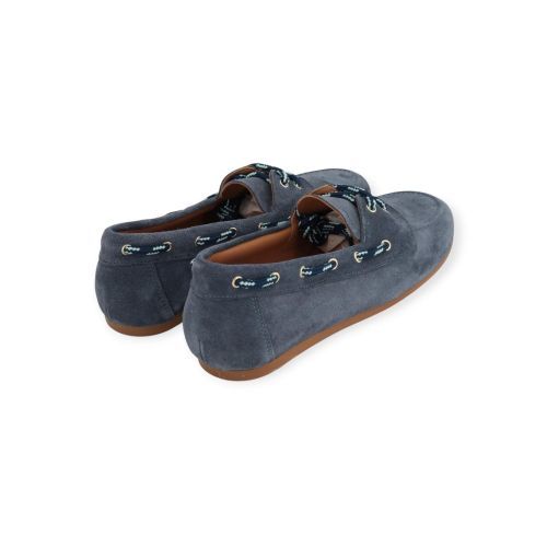 Catwalk Giraf mocassin in blauw suède voor dames.