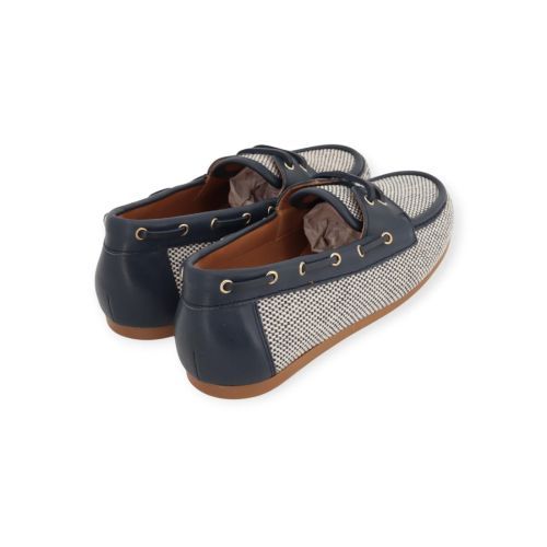 Catwalk CTWLK Girona mocassin blauw leer voor dames. Catwalk CTWLK Girona mocassin blauw leer voor dames.