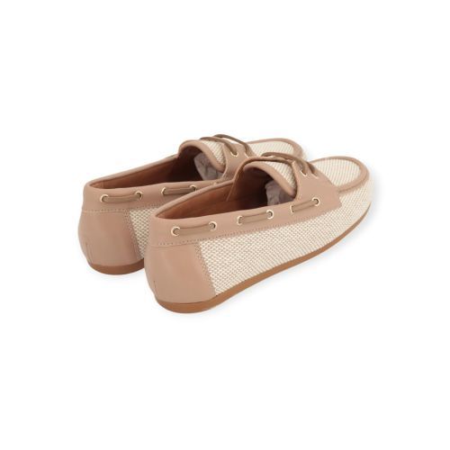 Catwalk CTWLK Girona mocassin beige raffia leer voor dames.