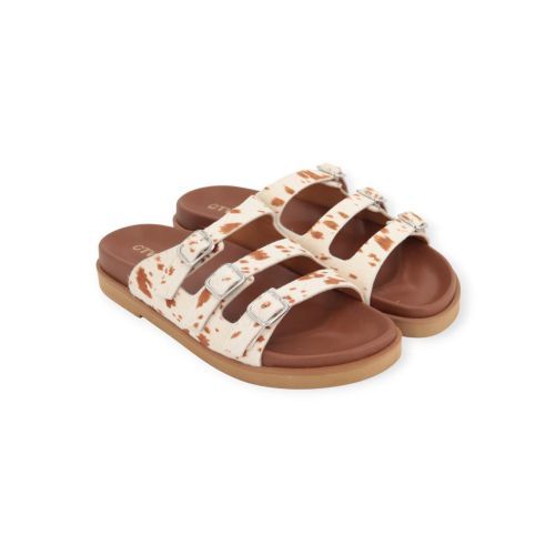 Catwalk CTWLK Gisele slipper cow pony leer voor dames. Catwalk CTWLK Gisele slipper cow pony leer voor dames.